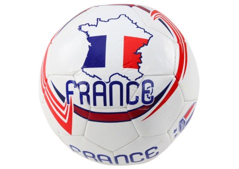 Piłka Do Piłki Nożnej Flaga Francji 24cm Rozmiar 5 LEAN Toys