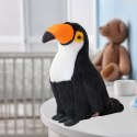 Pluszowa Maskotka Przytulanka Ptak Tukan Czarno Biały 30cm LEAN Toys