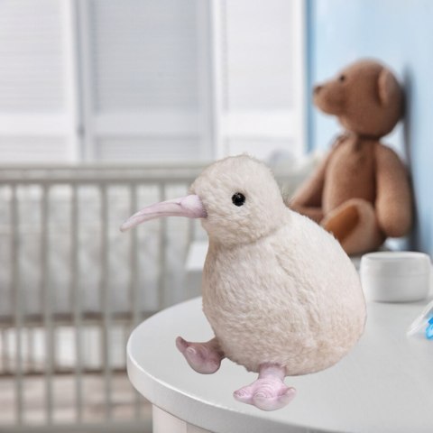 Pluszowy Ptak Kiwi Pluszak Maskotka Przytulanka Biały 17cm LEAN Toys