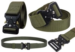Taktyczny Pas Militarny Parciany Czarny 120 x 3,8cm LEAN