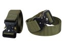 Taktyczny Pas Militarny Parciany Czarny 120 x 3,8cm LEAN