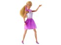 Lalka Lucy Sukienka Fioletowa Brokat Zestaw Buty LEAN Toys