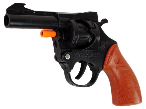 Pistolet Na Kapiszony Rewolwer Hukowy Czarny LEAN TOYS