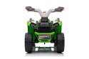 Quad Na Akumulator XMX630T Zielony Z Przyczepą LEAN CARS