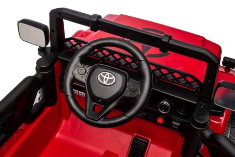 Auto Na Akumulator Toyota FJ Czerwone 4x4 LEAN CARS