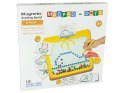 Tablica Magnetyczna 100 Koralików Żółta LEAN Toys