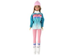 Lalki Anlily Mama Z Córką Na Sankach Zestaw Sanki LEAN Toys