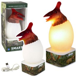 Lampka Jajko Dinozaur Pterozaur LED Micro USB LEAN Toys