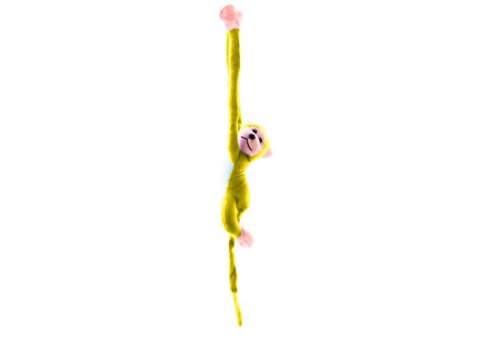 Maskotka Pluszowa Małpka z Dźwiękiem Żółta 60 cm LEAN TOYS