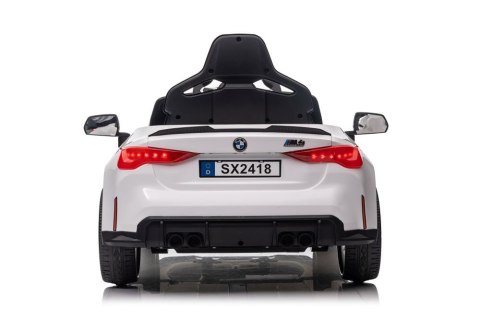 Auto Na Akumulator BMW M4 Białe LEAN CARS