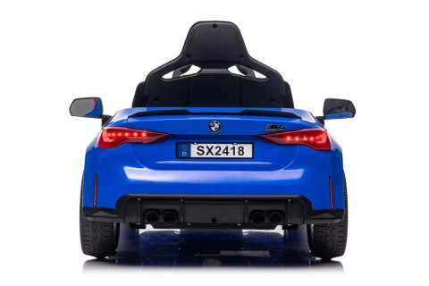 Auto Na Akumulator BMW M4 Niebieskie LEAN CARS