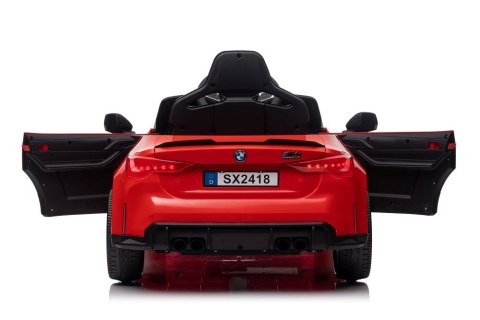 Auto Na Akumulator Bmw M4 Czerwone LEAN CARS