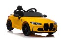 Auto Na Akumulator Bmw M4 Zółte LEAN CARS