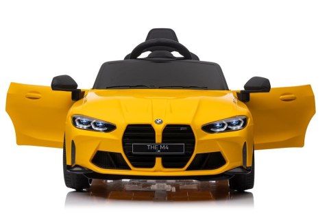 Auto Na Akumulator Bmw M4 Zółte LEAN CARS