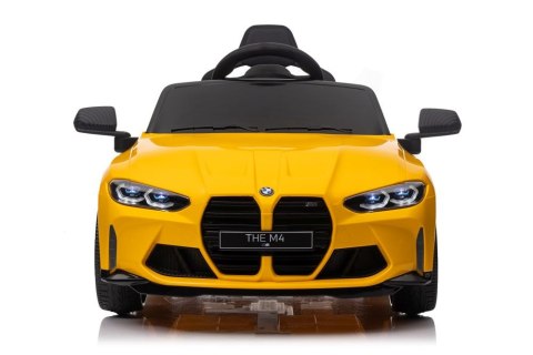 Auto Na Akumulator Bmw M4 Zółte LEAN CARS