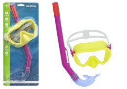 Maska z Rurką do Nurkowania Żółto- Różowa Bestway 24036 Bestway