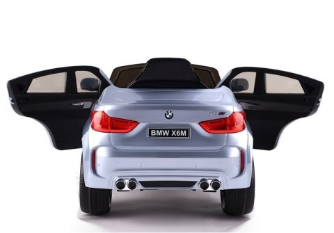 Auto na Akumulator BMW X6 Srebrny Lakierowany LEAN CARS