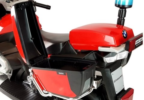 Motor na Akumulator BMW R1200 Policja Czerwony LEAN CARS