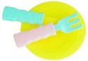 Serwis Urodzinowy Tort Ciasteczka Świeczki Lody LEAN Toys