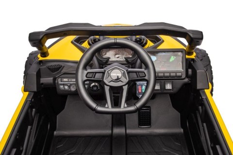 Auto Na Akumulator Buggy Can-am DK-CA003 Żółty LEAN CARS