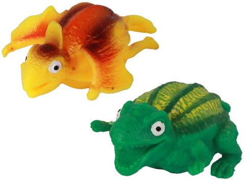 Dmuchane Figurki Dinozaurów Balony Ustnik LEAN TOYS