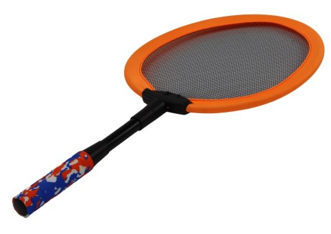 Zestaw 2 Rakietek Do Badmintona Paletki 2 Lotki Badminton Pomarańczowy LEAN Toys