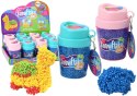 Squishy Kulki Styropianowe Masa w Kubeczku Niebieski LEAN TOYS