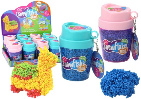 Squishy Kulki Styropianowe Masa w Kubeczku Niebieski LEAN TOYS