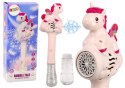 Maszynka Do Baniek Mydlanych Różdżka Jednorożec Różowa LEAN Toys