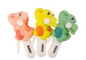 Wiatrak Ręczny Dinozaur Mini Wiatraczek Dla Dzieci 3 Kolory LEAN TOYS