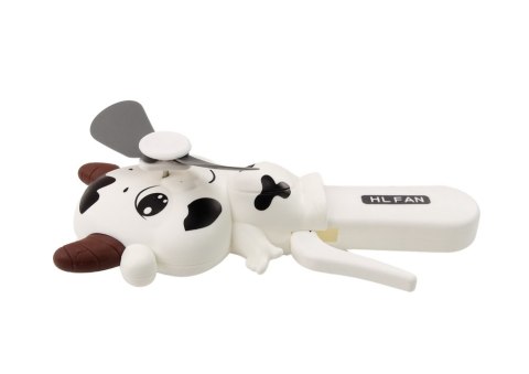 Wiatrak Ręczny Krówka Mini Wiatraczek Dla Dzieci 3 Kolory LEAN TOYS