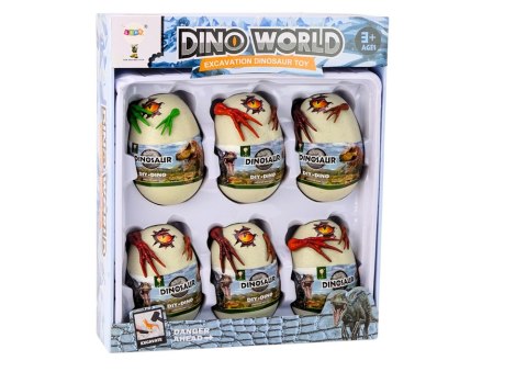 Zestaw Kreatywny Archeologiczny Lodowe Jaja Z Dinozaurami LEAN Toys