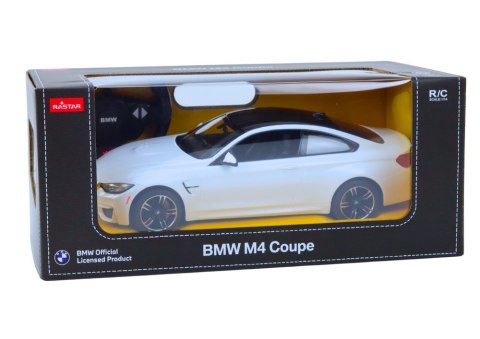 Samochód Zdalnie Sterowany RC 1:14 BMW M4 Copue Biały Rastar