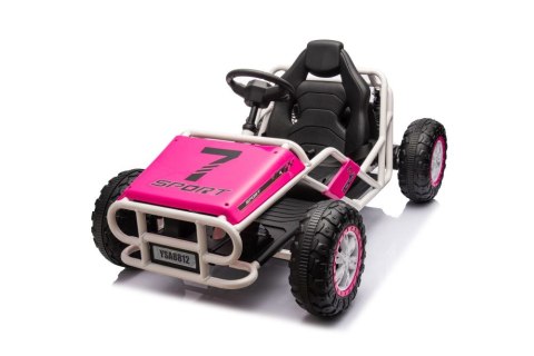 Auto Na Akumulator Buggy A8812 Różowe 24V LEAN CARS