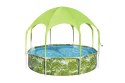 Basen Ogrodowy Stelażowy Dla Dzieci 244 cm x 51 cm Bestway 56432 Zielony Bestway