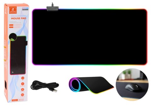 Podkładka Pod Mysz Klawiaturę Z Oświetleniem LED 30x80cm LEAN