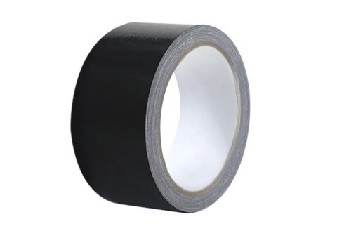 Taśma Tekstylna Wytrzymała Mocna Uniwersalna Czarna 48mm/54Y LEAN