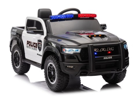 Auto Na Akumulator ZB618P Dodge Ram Policyjny Czarny LEAN CARS