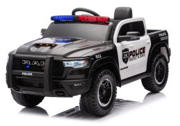 Auto Na Akumulator ZB618P Dodge Ram Policyjny Czarny LEAN CARS