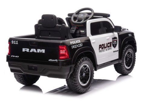 Auto Na Akumulator ZB618P Dodge Ram Policyjny Czarny LEAN CARS