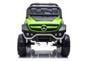Auto na Akumulator Mercedes Unimog Zielony LEAN CARS