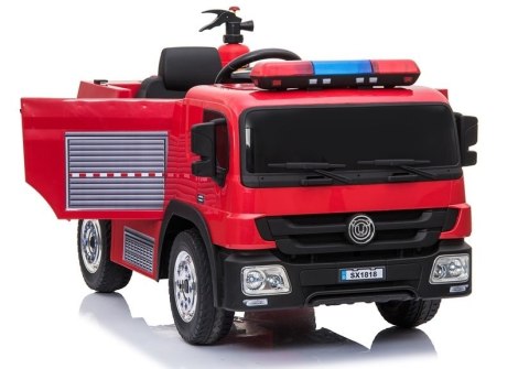 Pojazd Na Akumulator Wóz Strażacki Czerwony SX1818 LEAN CARS
