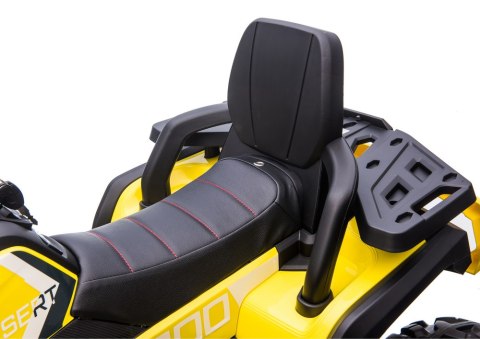 Quad na Akumulator XMX607 Żółty LEAN CARS