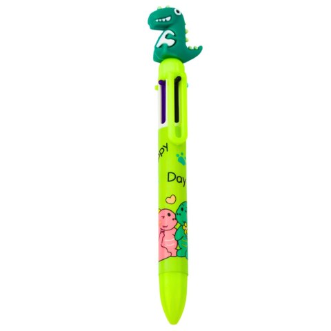 Długopis Figurka Dinozaura Wielokolorowy 0.7mm LEAN