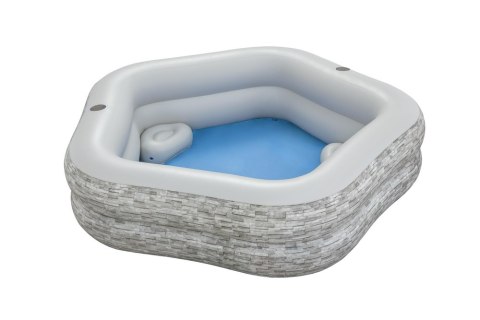 Dmuchany Basen Ogrodowy 213x 206x 53 cm Bestway 54423 Bestway