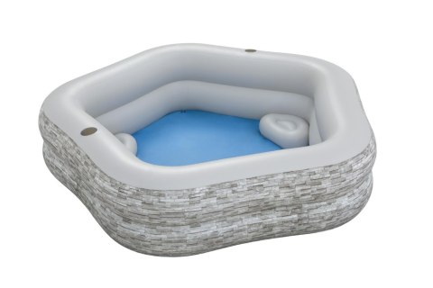 Dmuchany Basen Ogrodowy 213x 206x 53 cm Bestway 54423 Bestway
