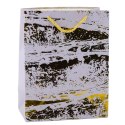 Torba Prezentowa Złote Zdobienia Elegancka 23 x 18 x10cm LEAN Toys