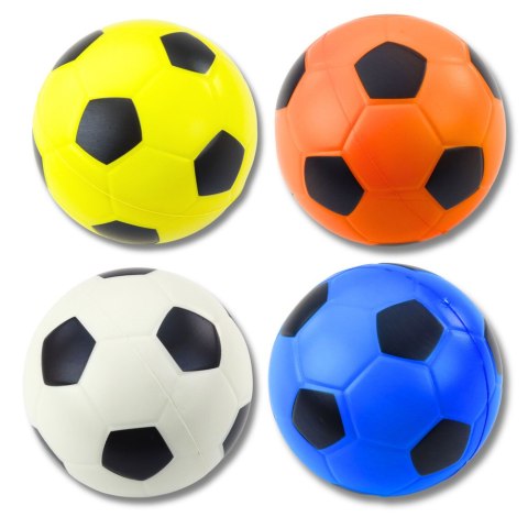 Piłka Do Footballu Piankowa Do Odbijania Kopania Zabawy 15cm LEAN TOYS