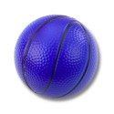 Piłka Do Koszykówki Piankowa Do Odbijania Kopania Zabawy 12cm LEAN TOYS