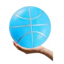 Piłka Plażowa Gumowa Pastelowa Lekka Niebieska 20cm LEAN TOYS